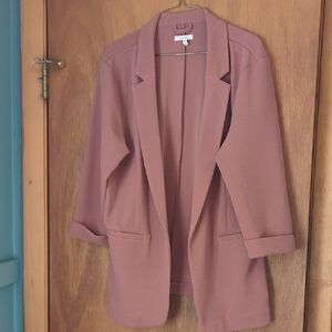 Maurices Women's Blazer - Dusty Rose